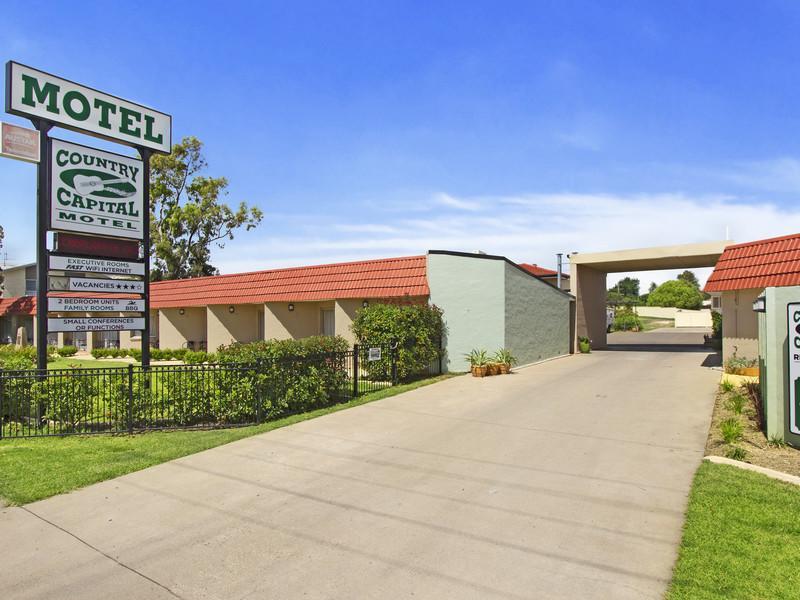 Country Capital Motel Tamworth Rum bild